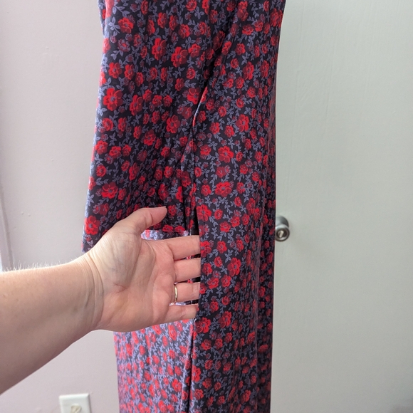 Women's Plus Size NWT Floral Dress size 1X Maxi Length - Picture 5 of 9